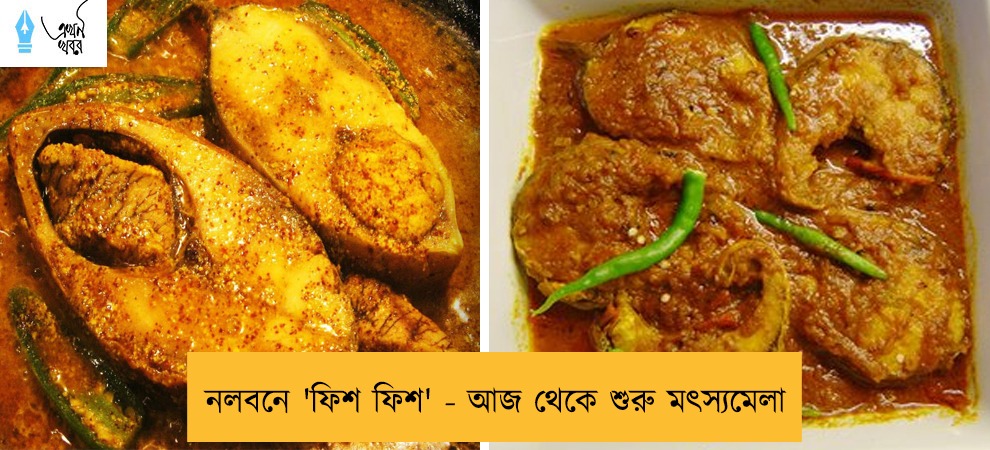 নলবনে 'ফিশ ফিশ' - আজ থেকে শুরু মৎস্যমেলা