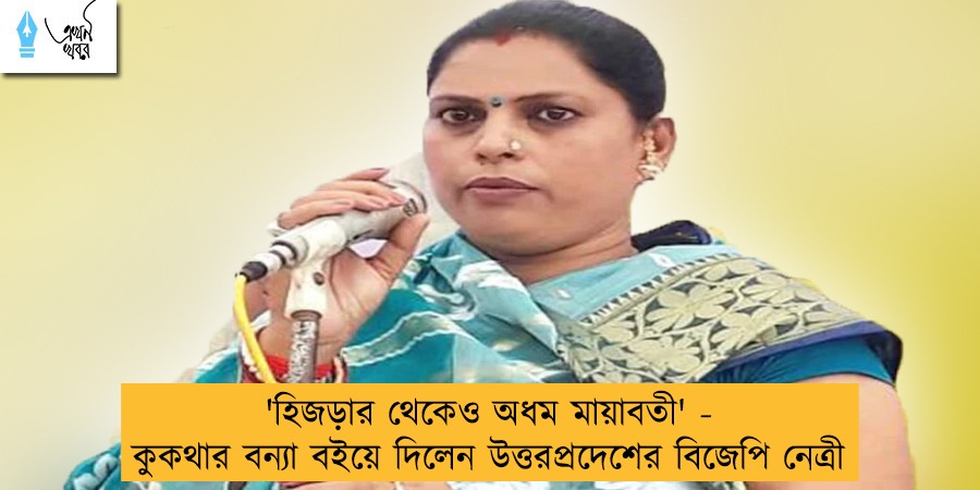 'হিজড়ার থেকেও অধম মায়াবতী' - কুকথার বন্যা বইয়ে দিলেন উত্তরপ্রদেশের বিজেপি নেত্রী