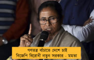 গণতন্ত্র বাঁচাতে দেশে চাই বিজেপি বিরোধী নতুন সরকার - মমতা