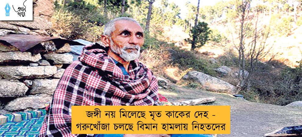 জঙ্গী নয় মিলেছে মৃত কাকের দেহ - গরুখোঁজা চলছে বিমান হামলায় নিহতদের