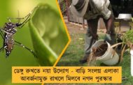 ডেঙ্গু রুখতে নয়া উদ্যোগ - বাড়ি সংলগ্ন এলাকা আবর্জনামুক্ত রাখলে মিলবে নগদ পুরস্কার