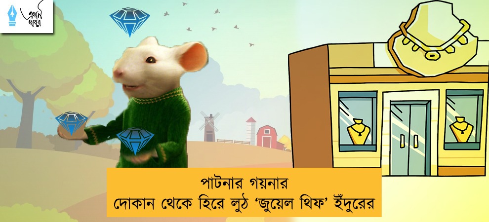 পাটনার গয়নার দোকান থেকে হিরে লুঠ ‘জুয়েল থিফ’ ইঁদুরের
