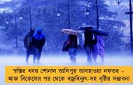 স্বস্তির খবর শোনাল আলিপুর আবহাওয়া দফতর – আজ বিকেলের পর থেকে বজ্রবিদ্যুৎ-সহ বৃষ্টির সম্ভাবনা