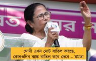 মোদী এখন নোট বাতিল করছে, কোনওদিন ব্যাঙ্ক বাতিল করে দেবে – মমতা