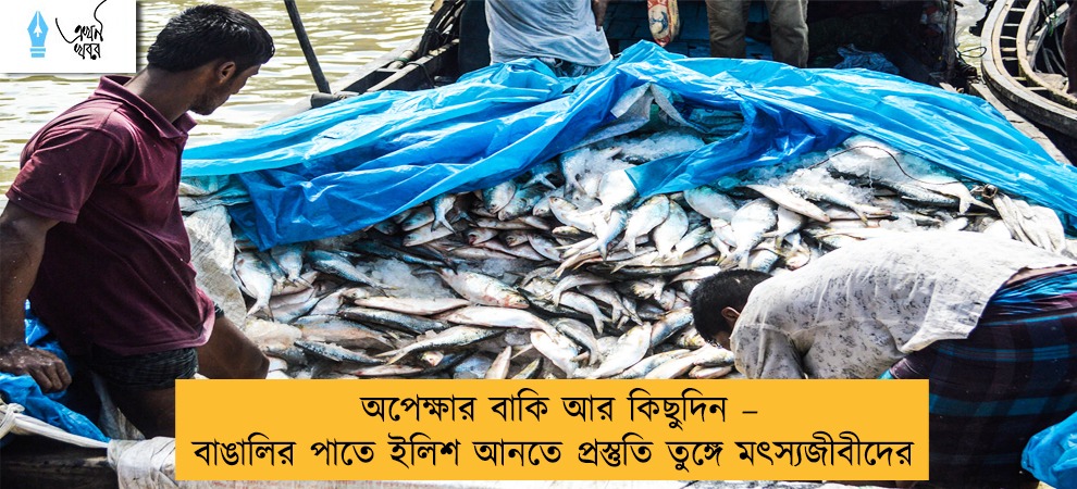 অপেক্ষার বাকি আর কিছুদিন – বাঙালির পাতে ইলিশ আনতে প্রস্তুতি তুঙ্গে মৎস্যজীবীদের