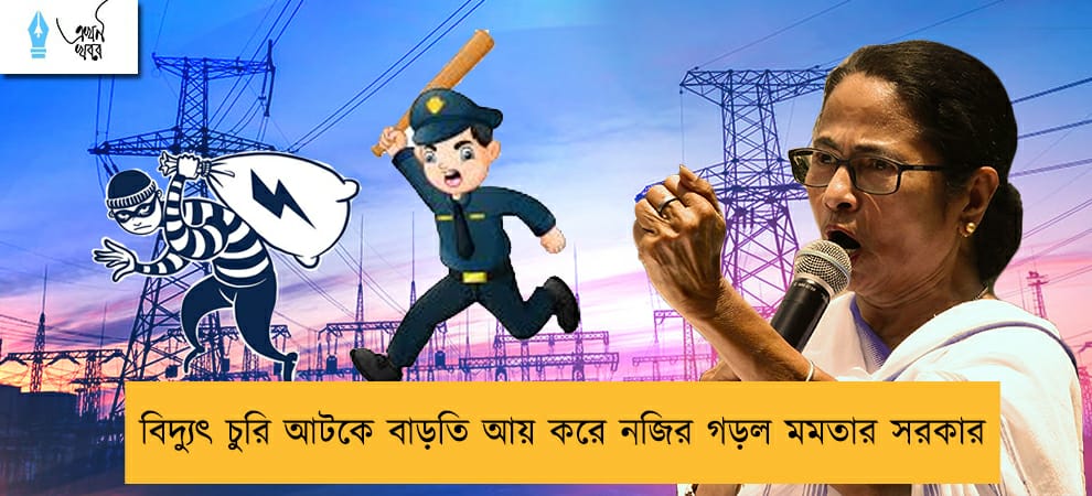 বিদ্যুৎ চুরি আটকে বাড়তি আয় করে নজির গড়ল মমতার সরকার