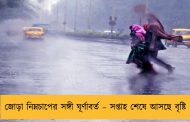 জোড়া নিম্নচাপের সঙ্গী ঘূর্ণাবর্ত – সপ্তাহ শেষে আসছে বৃষ্টি