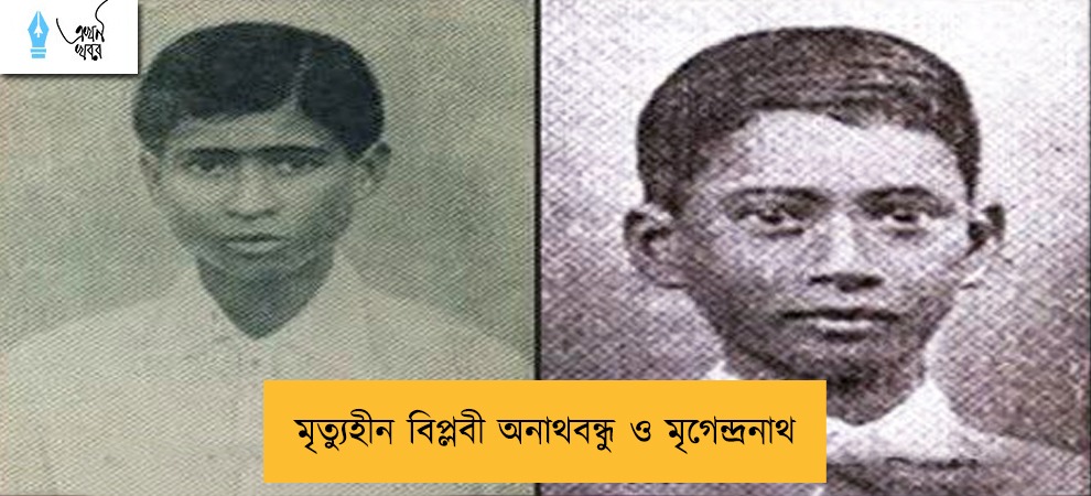 মৃত্যুহীন বিপ্লবী অনাথবন্ধু ও মৃগেন্দ্রনাথ