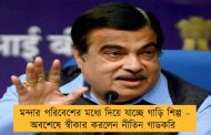 মন্দার পরিবেশের মধ্যে দিয়ে যাচ্ছে গাড়ি শিল্প – অবশেষে স্বীকার করলেন নীতিন গাডকরি