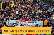 'কলরব'-এর স্মৃতি ফেরানো মিছিলে উত্তাল কলকাতা