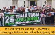 We will fight for our rights peacefully: 45 Christian organisations take out rally opposing NRC-CAA