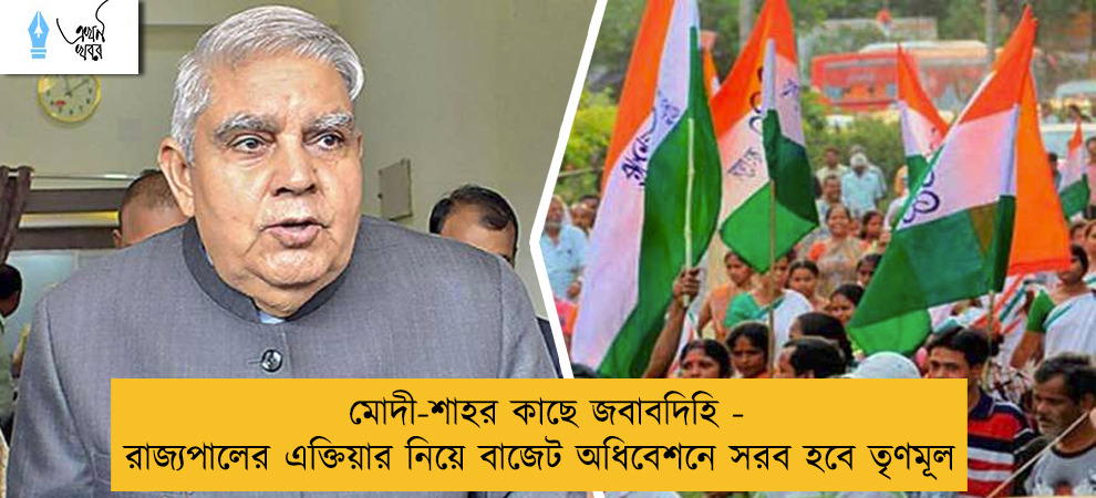 মোদী-শাহর কাছে জবাবদিহি - রাজ্যপালের এক্তিয়ার নিয়ে বাজেট অধিবেশনে সরব হবে তৃণমূল
