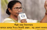 শীঘ্রই রাজ্য বিধানসভায় আসতে চলেছে সিএএ-বিরোধী প্রস্তাব - বড় ঘোষণা মমতার