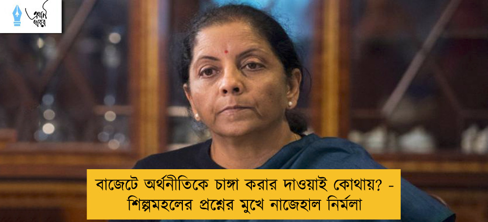 বাজেটে অর্থনীতিকে চাঙ্গা করার দাওয়াই কোথায়? - শিল্পমহলের প্রশ্নের মুখে নাজেহাল নির্মলা