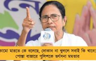 পাকামো মারতে কে বলেছে, দোকান না খুললে সবাই কি খাবে? - পোস্তা বাজারে পুলিশকে ভর্ৎসনা মমতার