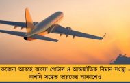করোনা আবহে ব্যবসা গোটাল ৪ আন্তর্জাতিক বিমান সংস্থা - অশনি সঙ্কেত ভারতের আকাশেও