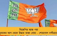 বিজেপির ব্যাজ পরা যুবকের ব্যাগ থেকে উদ্ধার তাজা বোমা - শোরগোল নন্দীগ্রামে