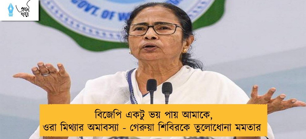 বিজেপি একটু ভয় পায় আমাকে, ওরা মিথ্যার অমাবস্যা - গেরুয়া শিবিরকে তুলোধোনা মমতার