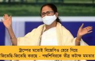 ট্রাম্পের মতোই বিজেপিও হেরে গিয়ে জিতেছি-জিতেছি করছে - পদ্মশিবিরকে তীব্র কটাক্ষ মমতার