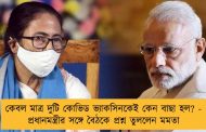 কেবল মাত্র দুটি কোভিড ভ্যাকসিনকেই কেন বাছা হল? - প্রধানমন্ত্রীর সঙ্গে বৈঠকে প্রশ্ন তুললেন মমতা