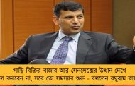 গাড়ি বিক্রির বাজার আর সেনসেক্সের উত্থান দেখে ভুল করবেন না, সবে তো সমস্যার শুরু - বললেন রঘুরাম রাজন