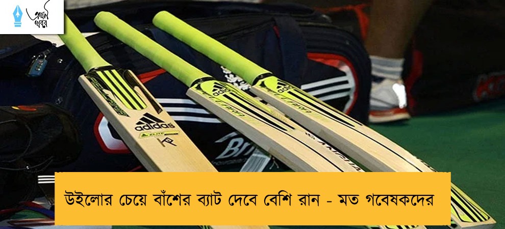 উইলোর চেয়ে বাঁশের ব্যাট দেবে বেশি রান - মত গবেষকদের 