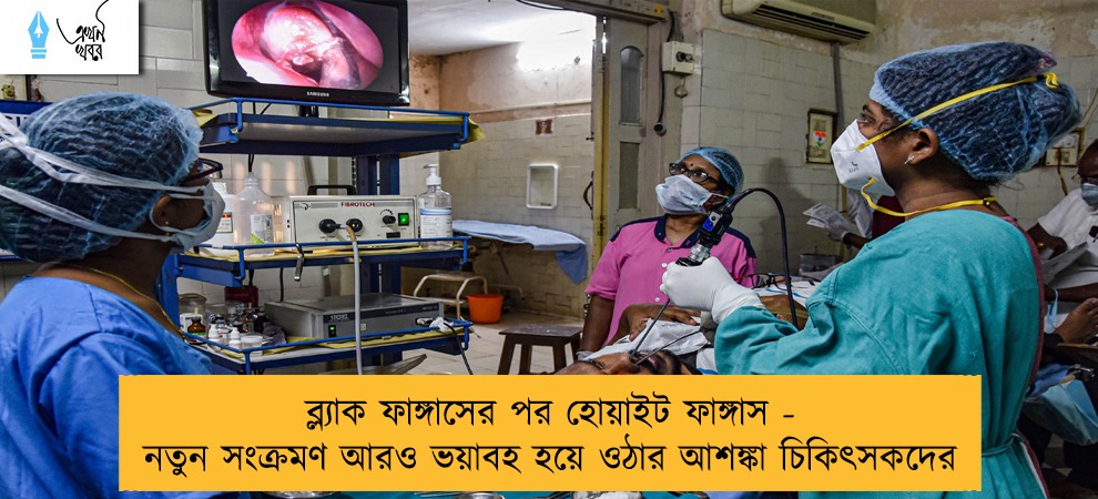 ব্ল্যাক ফাঙ্গাসের পর হোয়াইট ফাঙ্গাস - নতুন সংক্রমণ আরও ভয়াবহ হয়ে ওঠার আশঙ্কা চিকিৎসকদের