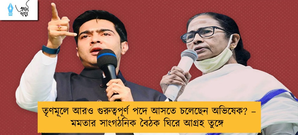 তৃণমূলে আরও গুরুত্বপূর্ণ পদে আসতে চলেছেন অভিষেক? – মমতার সাংগঠনিক বৈঠক ঘিরে আগ্রহ তুঙ্গে