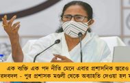 এক ব্যক্তি এক পদ নীতি মেনে এবার প্রশাসনিক স্তরেও শুরু রদবদল - পুর প্রশাসক মণ্ডলী থেকে অব্যাহতি দেওয়া হল মন্ত্রীদের