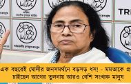 মাত্র এক বছরেই মোদীর জনসমর্থনে বড়সড় ধস! - মমতাকে প্রধানমন্ত্রী চাইছেন আগের তুলনায় আরও বেশি সংখ্যক মানুষ