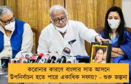 করোনার কারণে বাংলার সাত আসনে উপনির্বাচন হতে পারে একাধিক দফায়? - শুরু জল্পনা