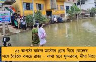 ৩১ আগস্ট ঘাটাল মাস্টার প্ল্যান নিয়ে কেন্দ্রের সঙ্গে বৈঠকে বসছে রাজ্য – কথা হবে সুন্দরবন, দীঘা নিয়েও
