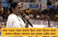 আজ পাড়ায় পাড়ায় জায়ান্ট স্ক্রিনে ভেসে উঠবেন মমতা - বাংলার বাইরেও শোনানো হবে তৃণমূল নেত্রীর ভাষণ