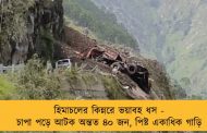 হিমাচলের কিন্নরে ভয়াবহ ধস - চাপা পড়ে আটক অন্তত ৪০ জন, পিষ্ট একাধিক গাড়ি