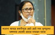 করোনা আবহে ভবানীপুরে ছোট ছোট সভা তৃণমূলের – মঙ্গলবার থেকেই প্রচারে নামছেন মমতা
