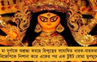 মা দুর্গাকে অশ্রদ্ধা করছে হিন্দুত্বের স্বঘোষিত ধারক-বাহকরা - বিজেপিকে নিশানা করে একের পর এক টুইট বোমা তৃণমূলের