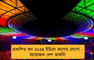 প্রকাশিত হল ২০২৪ ইউরো কাপের লোগো - আয়োজক দেশ জার্মানি