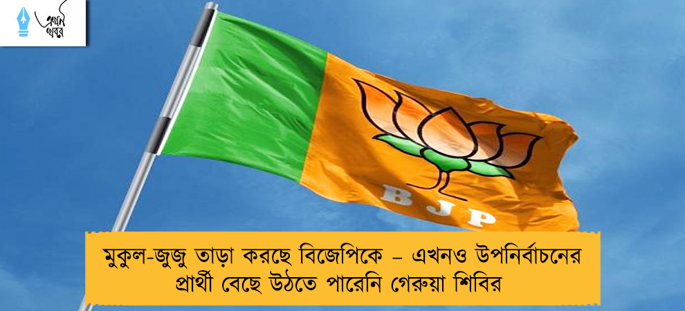 মুকুল-জুজু তাড়া করছে বিজেপিকে – এখনও উপনির্বাচনের প্রার্থী বেছে উঠতে পারেনি গেরুয়া শিবির