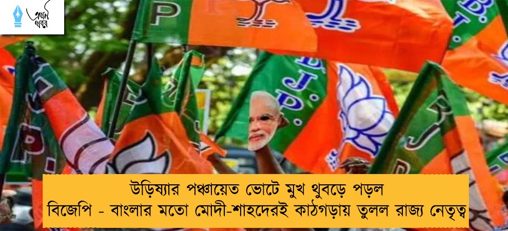 উড়িষ্যার পঞ্চায়েত ভোটে মুখ থুবড়ে পড়ল বিজেপি - বাংলার মতো মোদী-শাহদেরই কাঠগড়ায় তুলল রাজ্য নেতৃত্ব