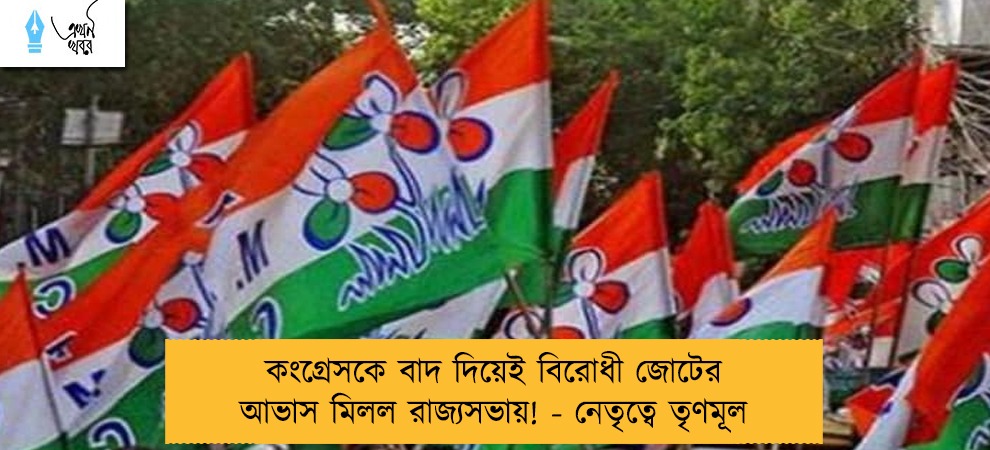 কংগ্রেসকে বাদ দিয়েই বিরোধী জোটের আভাস মিলল রাজ্যসভায়! - নেতৃত্বে তৃণমূল
