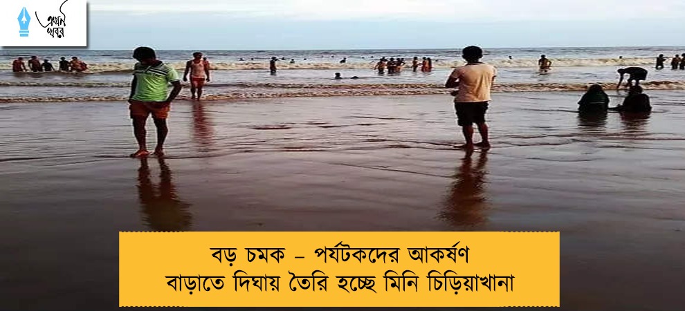 বড় চমক – পর্যটকদের আকর্ষণ বাড়াতে দিঘায় তৈরি হচ্ছে মিনি চিড়িয়াখানা
