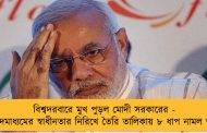 বিশ্বদরবারে মুখ পুড়ল মোদী সরকারের - সংবাদমাধ্যমের স্বাধীনতার নিরিখে তৈরি তালিকায় ৮ ধাপ নামল ভারত