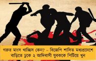 গরুর মাংস খাচ্ছিস কেন? – বিজেপি শাসিত মধ্যপ্রদেশে বাড়িতে ঢুকে ২ আদিবাসী যুবককে পিটিয়ে খুন