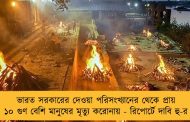 ভারত সরকারের দেওয়া পরিসংখ্যানের থেকে প্রায় ১০ গুণ বেশি মানুষের মৃত্যু করোনায় - রিপোর্টে দাবি হু-র