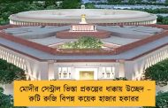মোদীর সেন্ট্রাল ভিস্তা প্রকল্পের ধাক্কায় উচ্ছেদ – রুটি রুজি বিপন্ন কয়েক হাজার হকারর