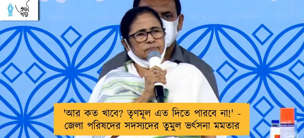 'আর কত খাবে? তৃণমূল এত দিতে পারবে না!' - জেলা পরিষদের সদস্যদের তুমুল ভর্ৎসনা মমতার