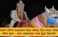 বিজেপি শাসিত মধ্যপ্রদেশে ডিজে বাজিয়ে বিয়ে করতে যাচ্ছিল দলিত যুবক – রাগে শোভাযাত্রায় পাথর ছুঁড়ল উচ্চবর্ণরা