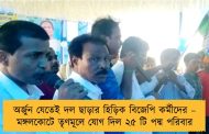 অর্জুন যেতেই দল ছাড়ার হিড়িক বিজেপি কর্মীদের – মঙ্গলকোটে তৃণমূলে যোগ দিল ২৫ টি পদ্ম পরিবার