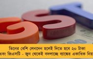তিনের বেশি লেনদেন হলেই দিতে হবে ২০ টাকা এবং জিএসটি - জুন থেকেই বদলাচ্ছে ব্যাঙ্কের একাধিক নিয়ম