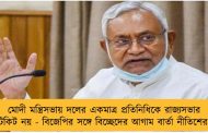মোদী মন্ত্রিসভায় দলের একমাত্র প্রতিনিধিকে রাজ্যসভার টিকিট নয় - বিজেপির সঙ্গে বিচ্ছেদের আগাম বার্তা নীতিশের?